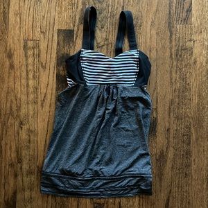 Lululemon top with built in bra.